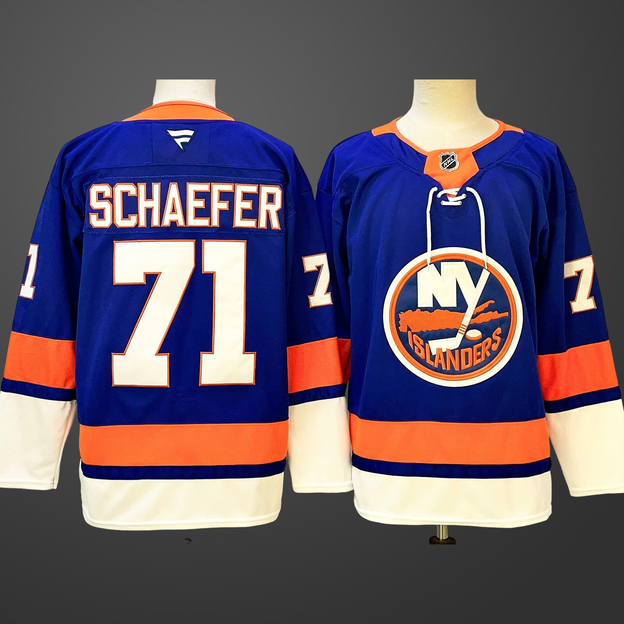 Men's New York Islanders #71 Matthew Schaefer Royal 2024-25 Home Stitched Hockey Jersey