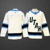Men's Utah Mammoth Blank  Away Jersey - White