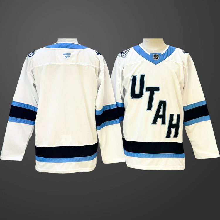 Men's Utah Mammoth Blank  Away Jersey - White