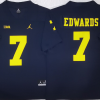 Michigan Wolverines Blue #7 EDWARDS Stitched Jersey