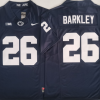 Penn State Nittany Lions Blue #26 BARKLEY Stitched Jersey