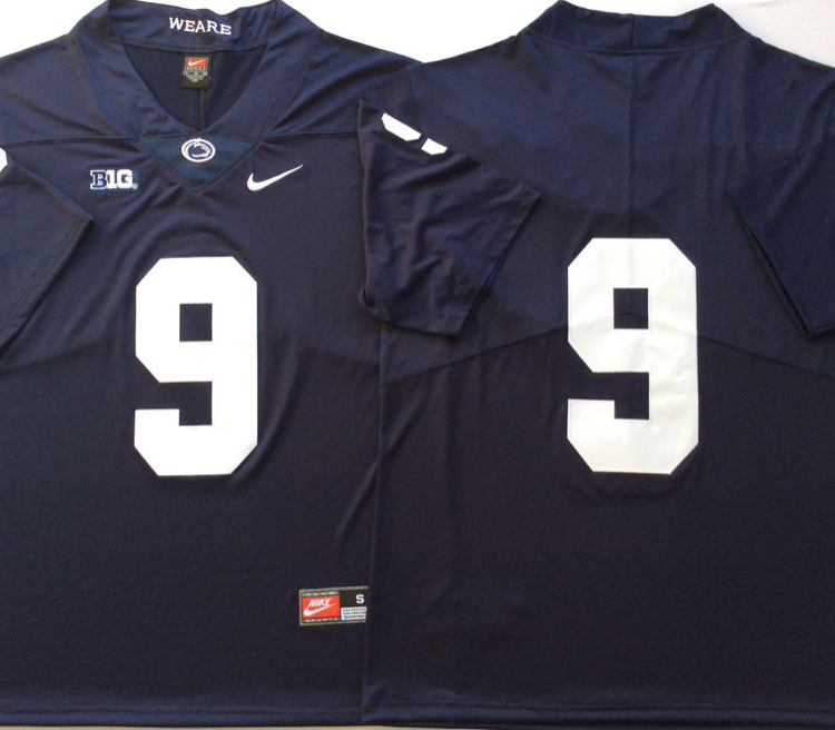 Penn State Nittany Lions Blue #9 MCSORLEY Stitched Jersey