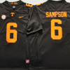 Tennessee Volunteers Black #6 SAMPSON Stitched Jersey