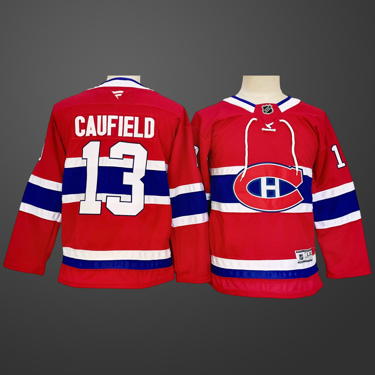 Youth #13 Cole Caufield Montreal Canadiens Jersey