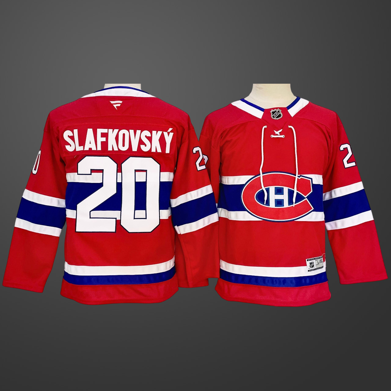 Youth #20 Juraj Slafkovsky Montreal Canadiens Jersey