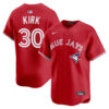 Men's Toronto Blue Jays Alejandro Kirk #30 Red Jersey