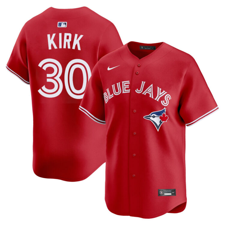 Men's Toronto Blue Jays Alejandro Kirk #30 Red Jersey