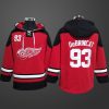 Men’s Detroit Red Wings #93 Alex DeBrincat Stitched Hoodie