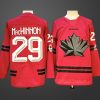 Men’s Hockey Canada #29 Nathan MacKinnon Red 2026 Olympic Stitched Jersey