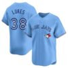 Men's Toronto Blue Jays Nathan Lukes #38 Powder Blue Jersey