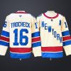 Men's New York Rangers #16 TROCHECK Beige 2026 Winter Classic Jersey