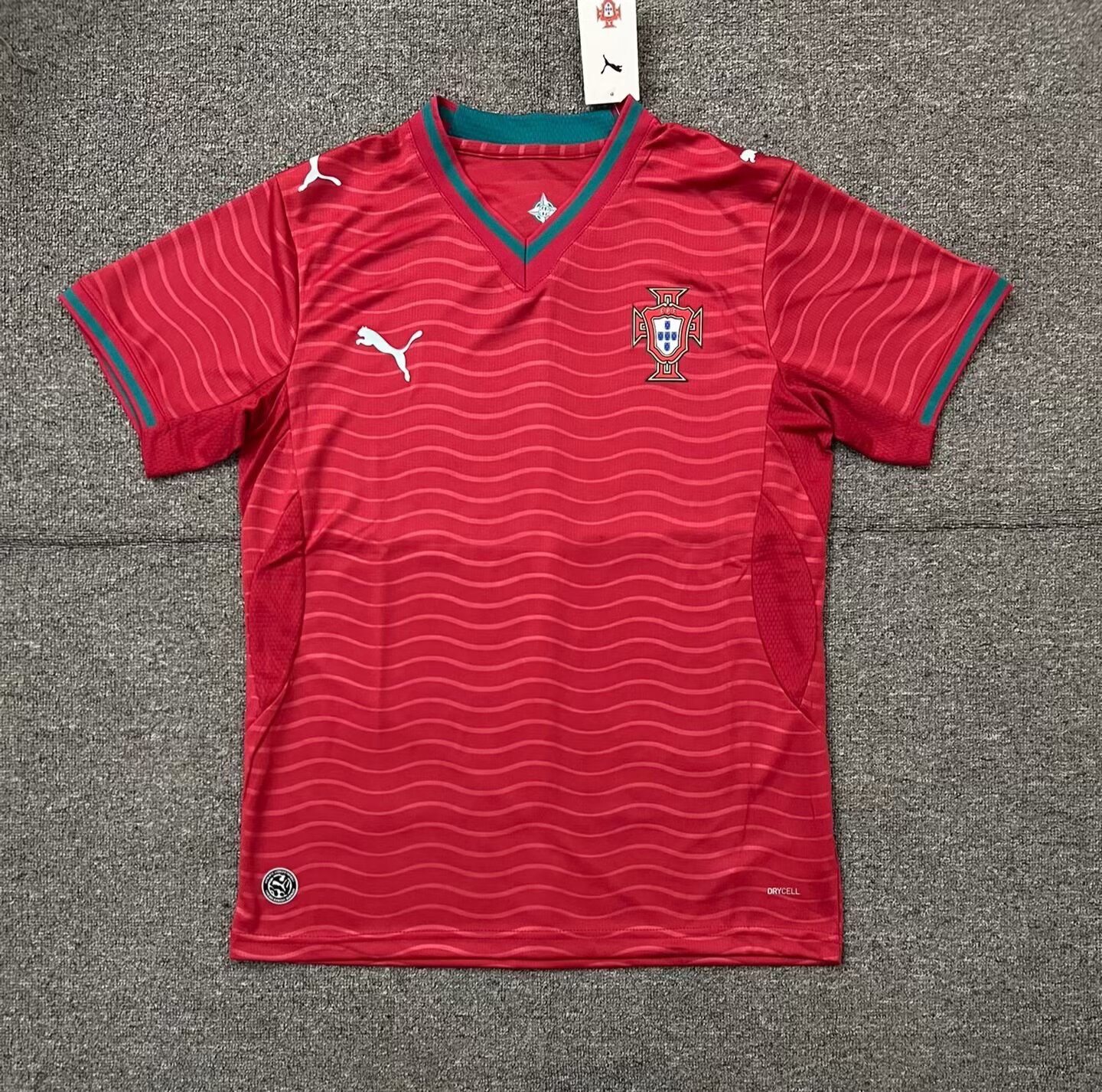 Men's Portugal Fan Edition Soccer Jersey Red