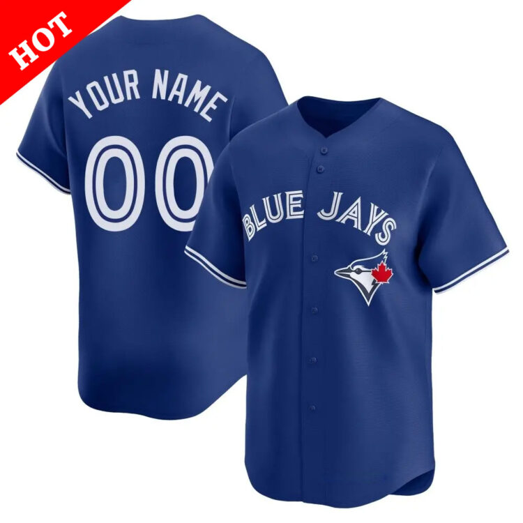 Custom Men/Women/Youth Blue Jays Stitched Jersey