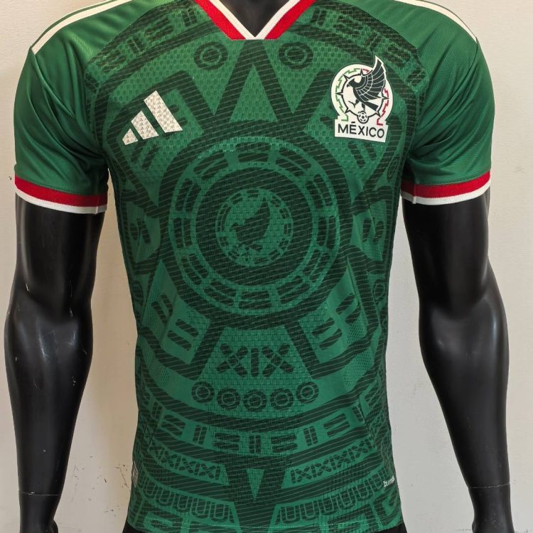 Men's Mexico 25 26 Player Version Home Soccer Jersey