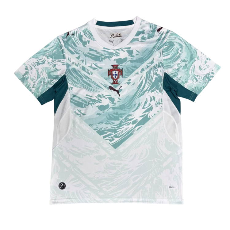 Men's Portugal Fan Edition Soccer Jersey White