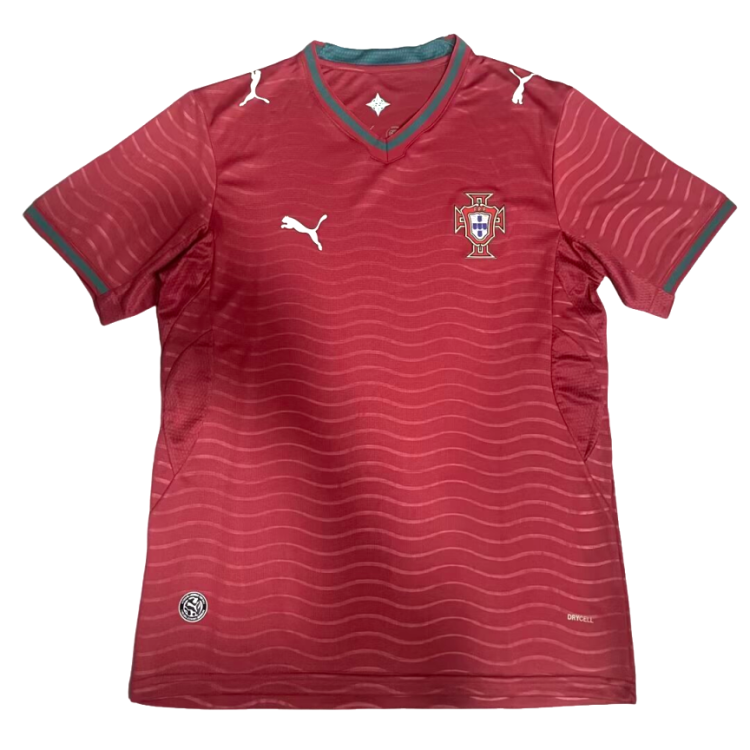 Men's Portugal Fan Edition Soccer Jersey Red