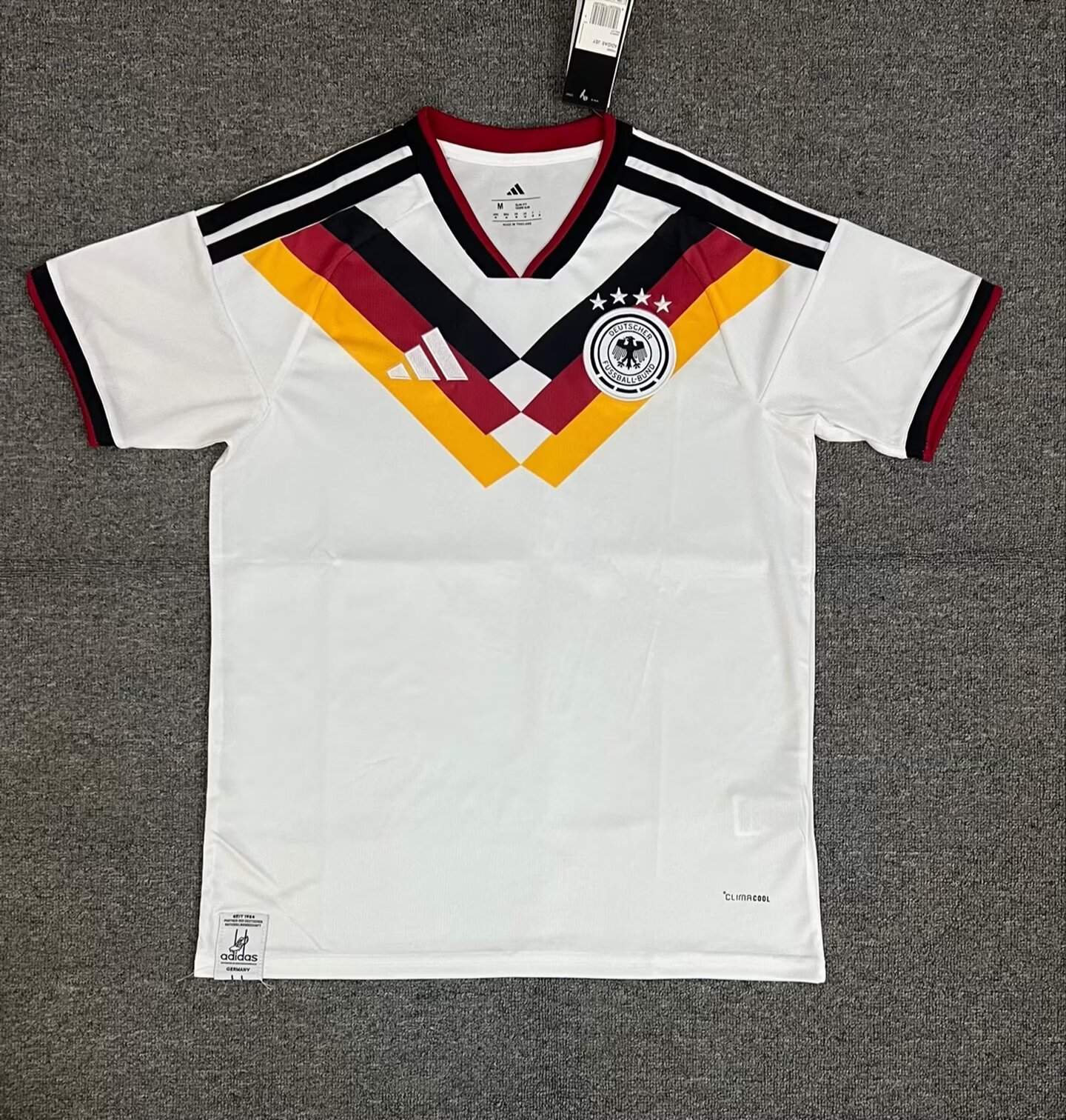 Men's Germany Fan Edition  Home Soccer Jersey