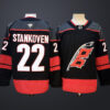 Men’s Carolina Hurricanes #22 Stankoven Fanatics Black Stitched Jersey