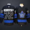 Men’s Toronto Maple Leafs #72 Sergei Bobrovsky Black Stitched Jersey