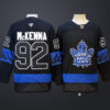 Men’s Toronto Maple Leafs #92 Gavin McKENNA Black Stitched Jersey