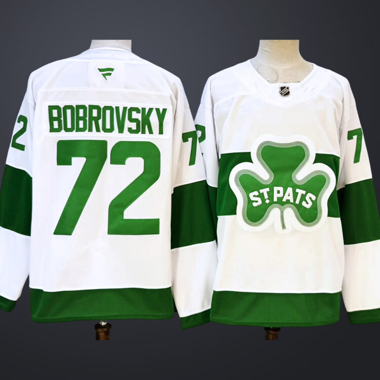 Men's Toronto Maple Leafs #72 Gavin McKenna Stpats Stitched Hockey Jersey