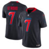 Men's Houston Texans #7 CJ Stroud Nike 2024 Navy 2nd Alternate F.U.S.E. Limited Player Jersey