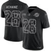 Men's Miami Dolphins #28 De’Von Achane 2026 Salute to Service Black Limited Stitched Jersey