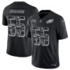 Men's Philadelphia Eagles #55 Brandon Graham 2026 Salute to Service Black Limited Stitched Jersey