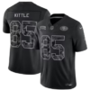 Men's San Francisco 49ers #85 George Kittle 2026 Salute to Service Black Limited Stitched Jersey